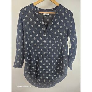 Old Navy, sz S-P, NWT, 100% cotton tunic top